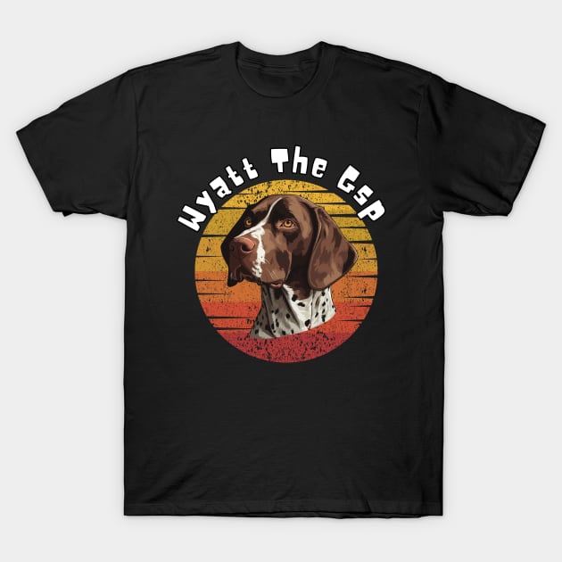 Wyatt the Grateful Sprint Hound T-Shirt by TaansCreation 